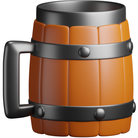 맥주 잔 3D Icon