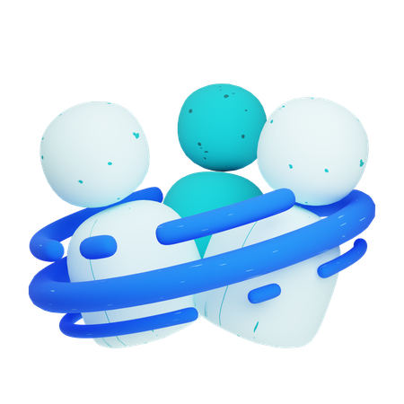 グループ  3D Icon