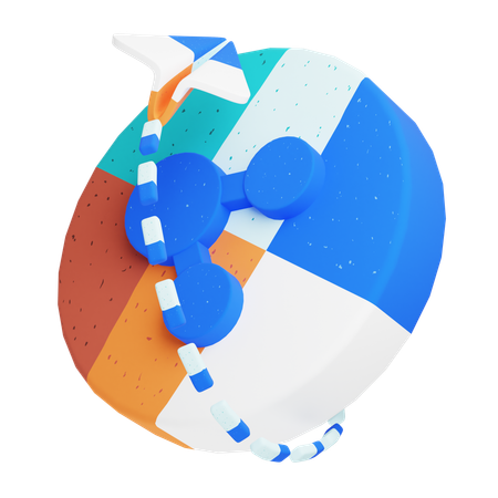 공유하다  3D Icon
