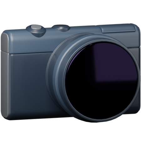 미러리스 카메라  3D Icon