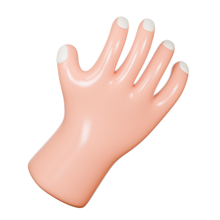 人間の手  3D Icon