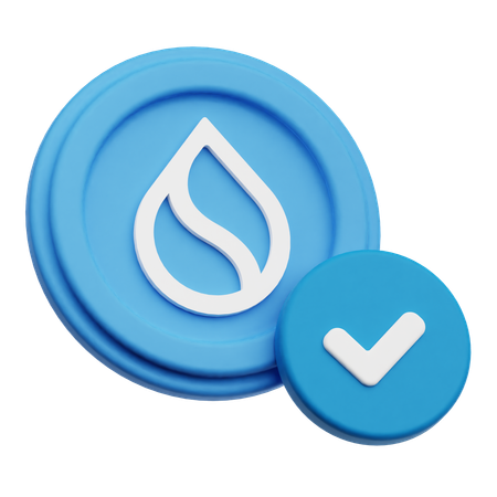 수이 체크  3D Icon