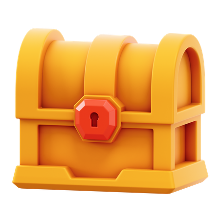 보물 상자  3D Icon
