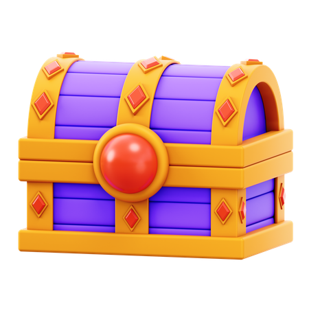 크리스탈 상자  3D Icon