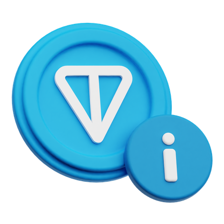 トンコイン情報  3D Icon