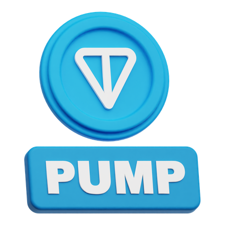 トンコインポンプ  3D Icon