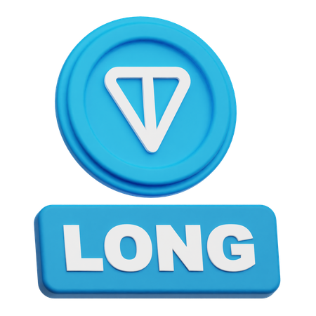 トンコインロング  3D Icon