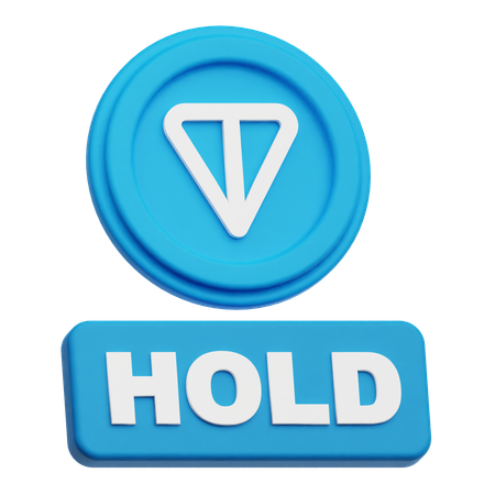トンコインホールド  3D Icon