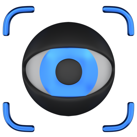 아이 눈  3D Icon