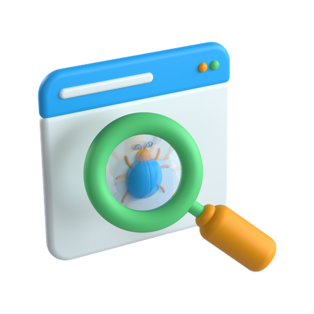 디버깅  3D Icon