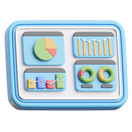 ビジネスプレゼンテーション  3D Icon