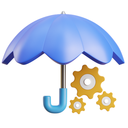ビジネス保険  3D Icon