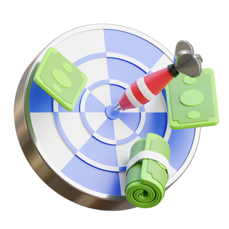 ビジネスターゲット  3D Icon