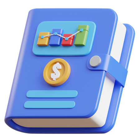 ビジネス書  3D Icon