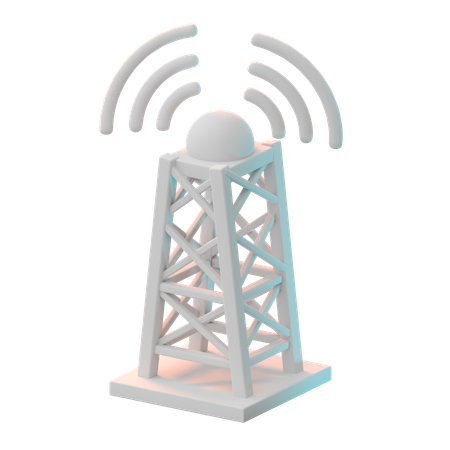 コールタワー  3D Icon