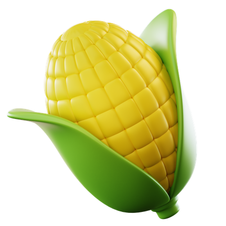 トウモロコシ  3D Icon