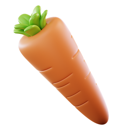 にんじん  3D Icon