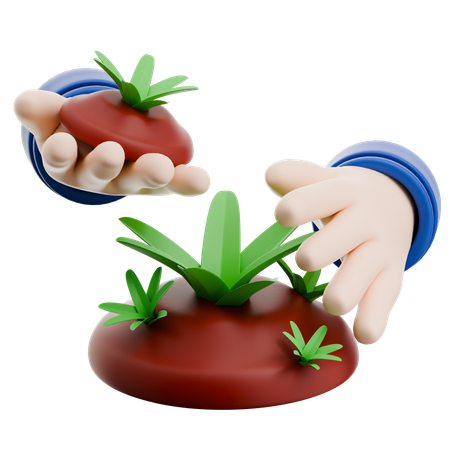 심기  3D Icon
