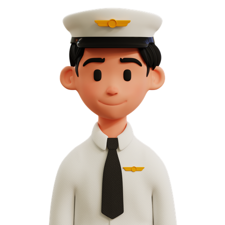 조종사  3D Icon