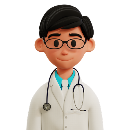 의사  3D Icon