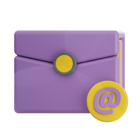 アットマーク  3D Icon