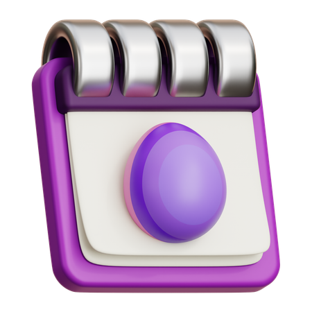 イースターエッグカレンダー  3D Icon
