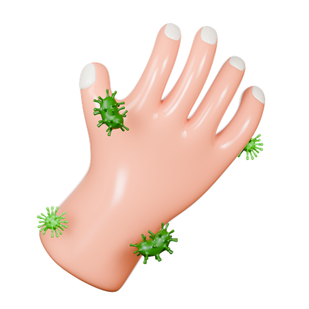 손 질환  3D Icon