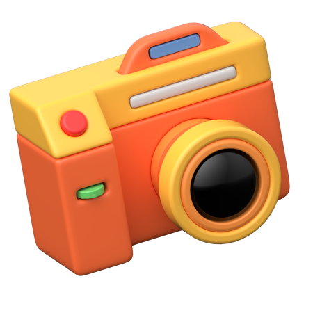 カメラ  3D Icon