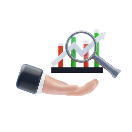 定量取引  3D Icon