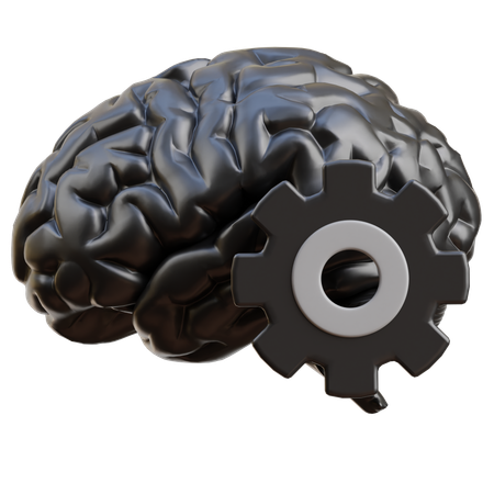 ブレインストーミング  3D Icon