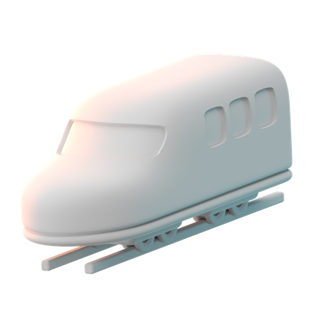 지하철  3D Icon