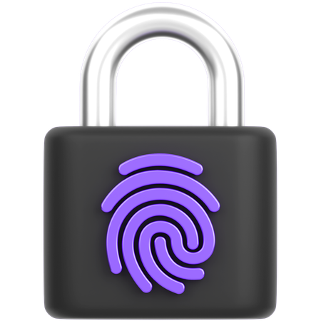 ロック  3D Icon