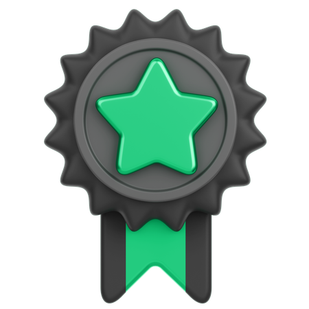バッジ  3D Icon