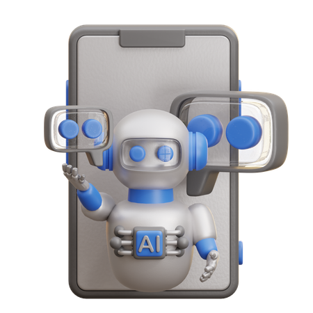 너 챗봇 있잖아  3D Icon