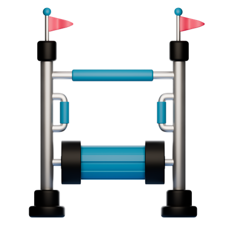 引き上げと回転シリンダー  3D Icon