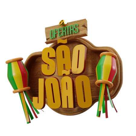 ペナントを持つソジュ  3D Icon