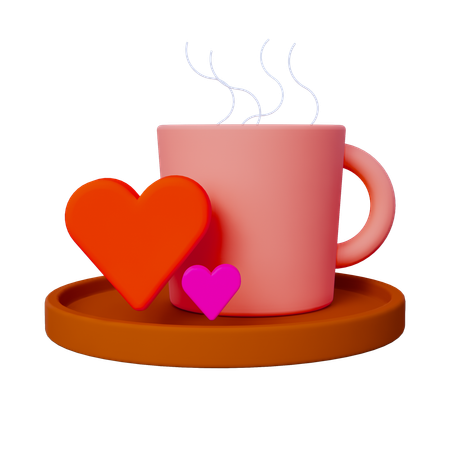 コーヒーが大好き  3D Icon