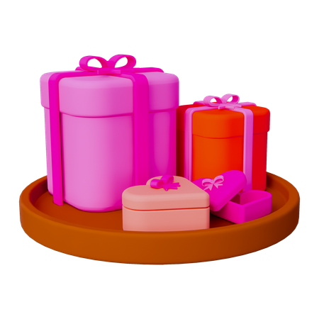 선물 상자  3D Icon