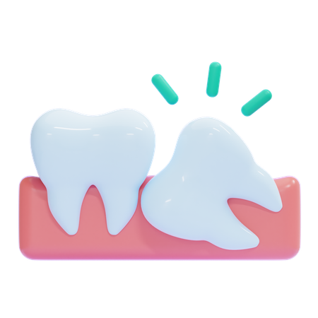 親知らず  3D Icon