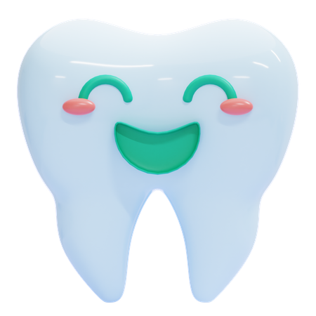 歯の絵文字  3D Icon