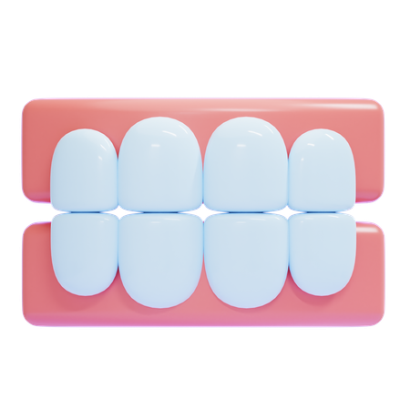 歯  3D Icon