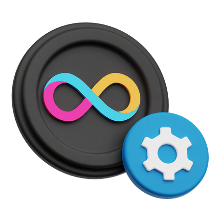 인터넷 컴퓨터 설정  3D Icon