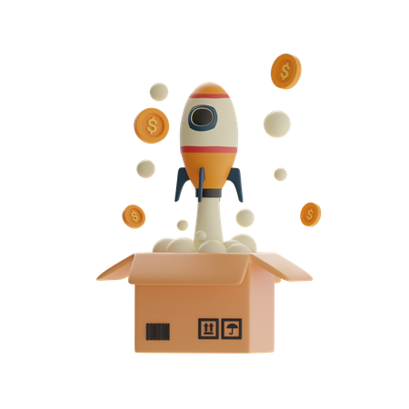 사업 개시  3D Icon