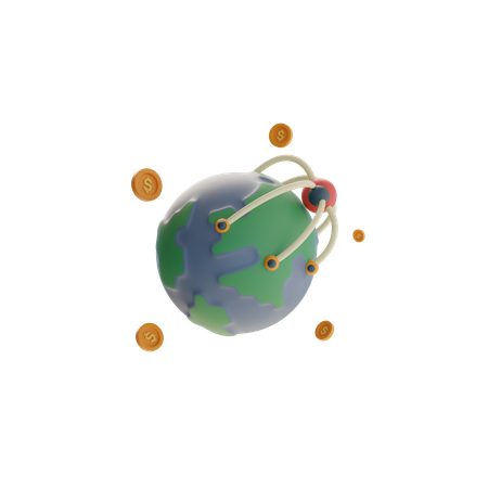 글로벌 사업 확장  3D Icon