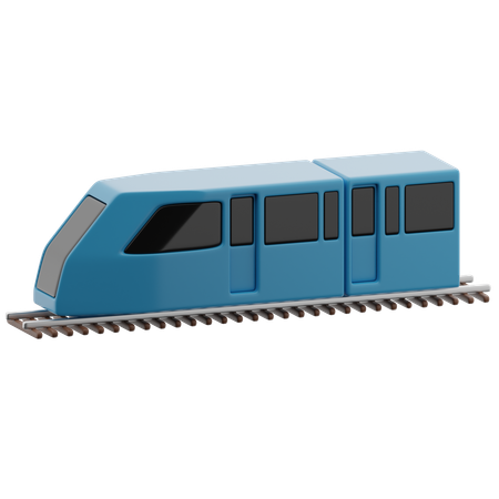 기차  3D Icon