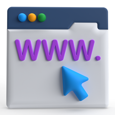ドメイン  3D Icon