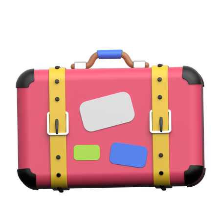 ヴィンテージスーツケース  3D Icon
