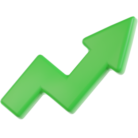 위쪽 화살표  3D Icon