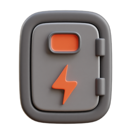 전기 패널 상자  3D Icon