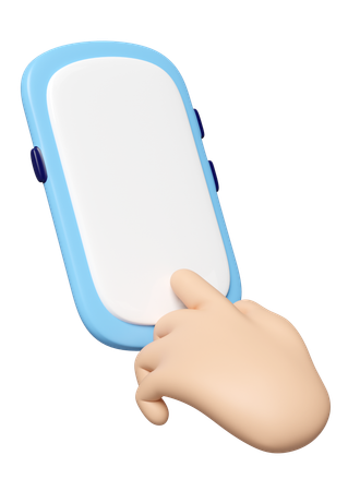 携帯  3D Icon